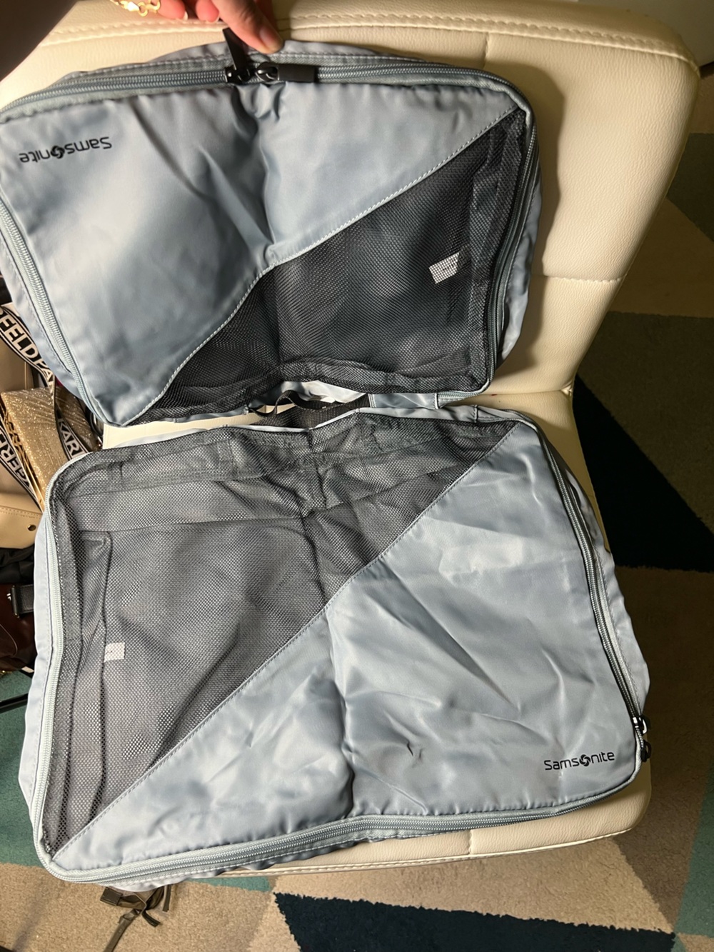 Samsonite Light Gray Men’s Packing Cube Organizer
